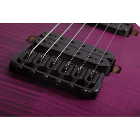 John Browne Tao-6 Satin Trans Purple Schecter