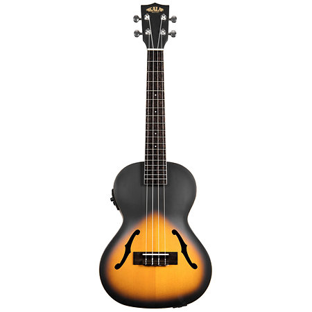 Archtop Tobacco Burst, Tenor électro-acoustique Kala