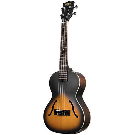 Archtop Tobacco Burst, Tenor électro-acoustique Kala