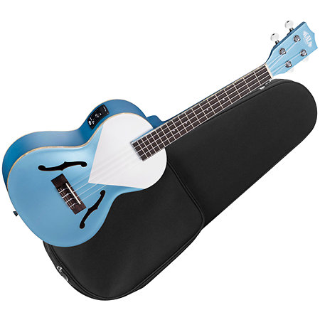 Kala Archtop Lake Shore Blue Tenor + étui