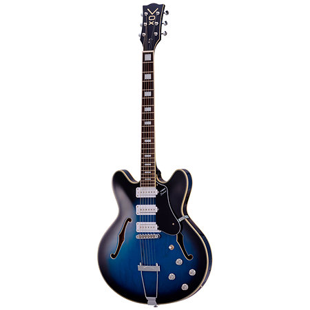 Bobcat S66 Bigsby Sapphire Blue Vox