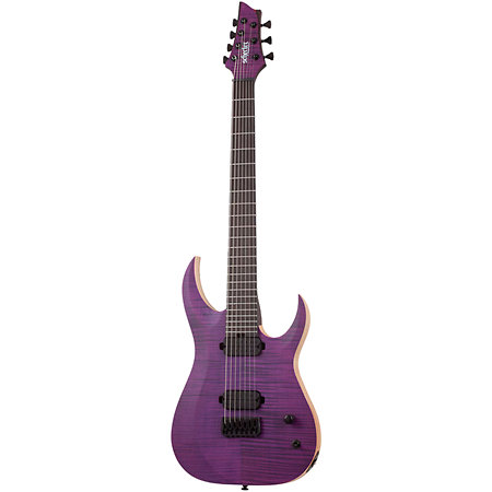 John Browne Tao-7 Satin Trans Purple Schecter