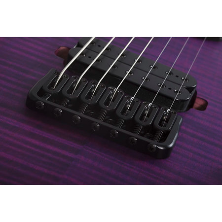 John Browne Tao-7 Satin Trans Purple Schecter