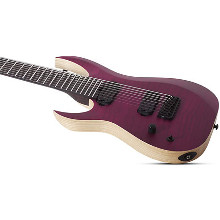 John Browne Tao-8 Satin Trans Purple LH Schecter