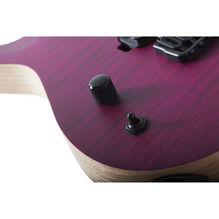 John Browne Tao-8 Satin Trans Purple LH Schecter