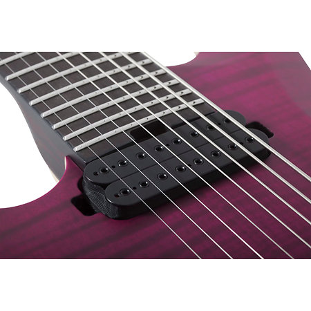 John Browne Tao-8 Satin Trans Purple LH Schecter