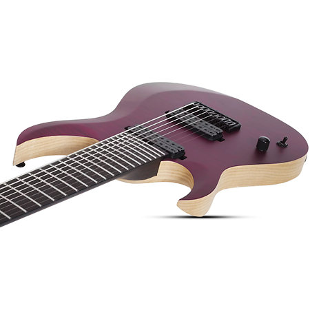 John Browne Tao-8 Satin Trans Purple LH Schecter