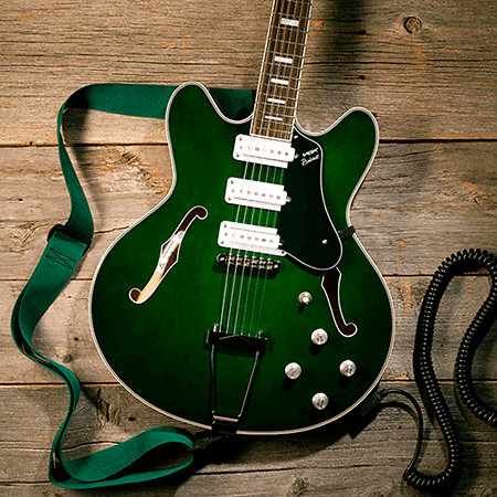 Bobcat S66 Bigsby Italian Green Vox