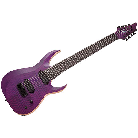 John Browne Tao-8 Satin Trans Purple Schecter