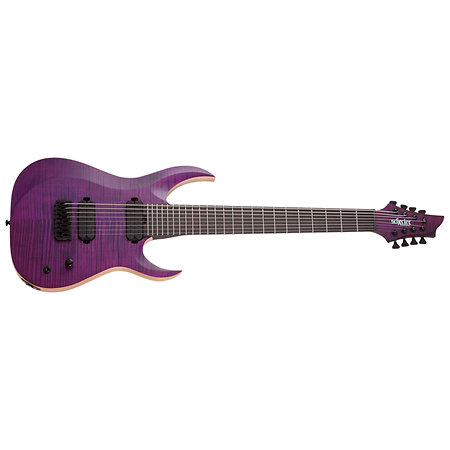 John Browne Tao-8 Satin Trans Purple Schecter