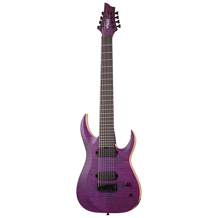 John Browne Tao-8 Satin Trans Purple Schecter