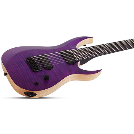 John Browne Tao-8 Satin Trans Purple Schecter