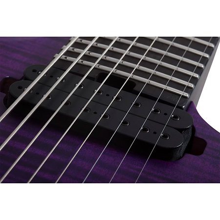 John Browne Tao-8 Satin Trans Purple Schecter