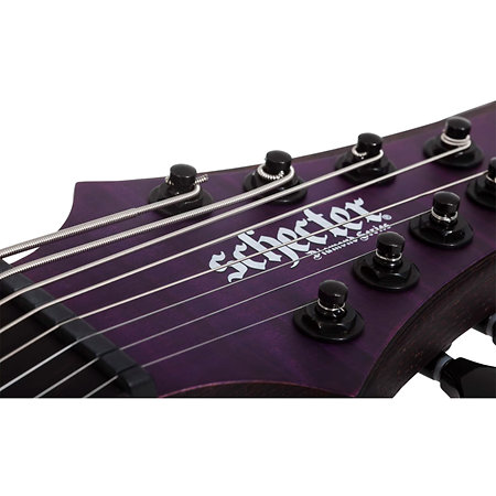 John Browne Tao-8 Satin Trans Purple Schecter