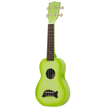 Makala Dolphin Soprano Green Burst Kala