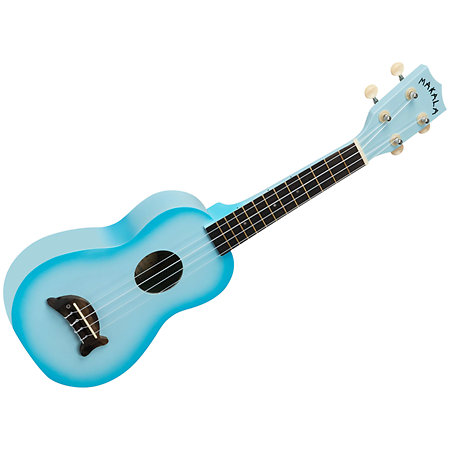 Kala Makala Dolphin Soprano Light Blue Burst