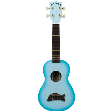 Makala Dolphin Soprano Light Blue Burst Kala