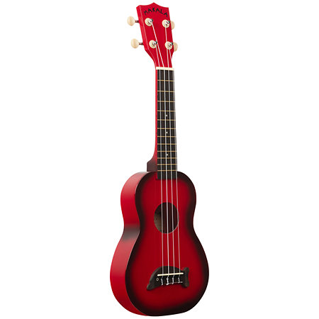 Makala Dolphin Soprano Red Burst Kala