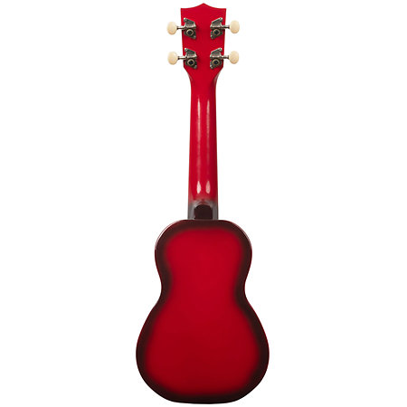 Makala Dolphin Soprano Red Burst Kala