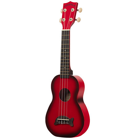 Makala Dolphin Soprano Red Burst Kala