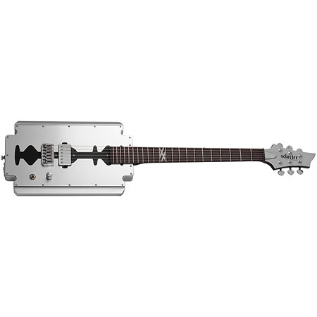 Machine Gun Kelly Razor Blade Metallic Silver Schecter