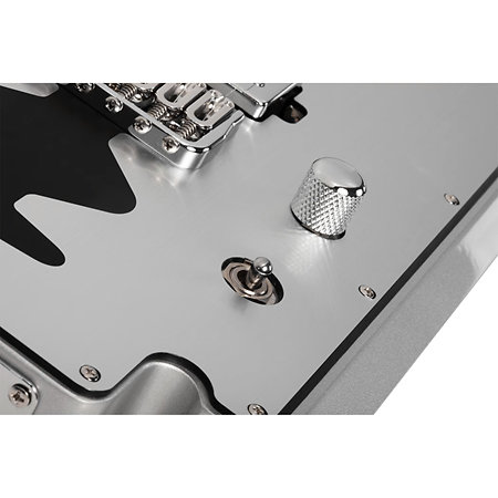 Machine Gun Kelly Razor Blade Metallic Silver Schecter