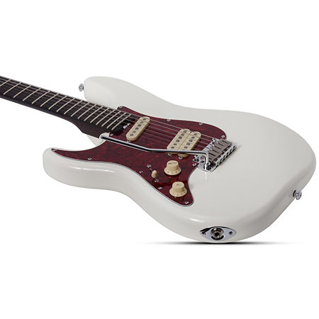 MV-6 Olympic White LH Schecter