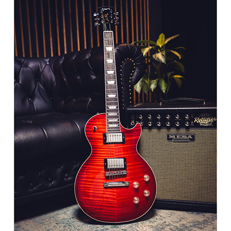 Les Paul Modern Figured Cherry Burst + Etui Gibson