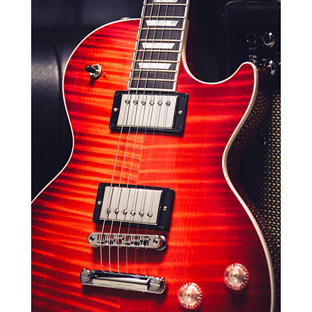 Les Paul Modern Figured Cherry Burst + Etui Gibson