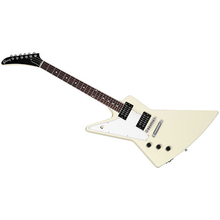 Gibson 70s Explorer Classic White gaucher + étui