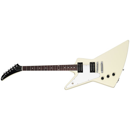 Gibson 70s Explorer Classic White gaucher + étui