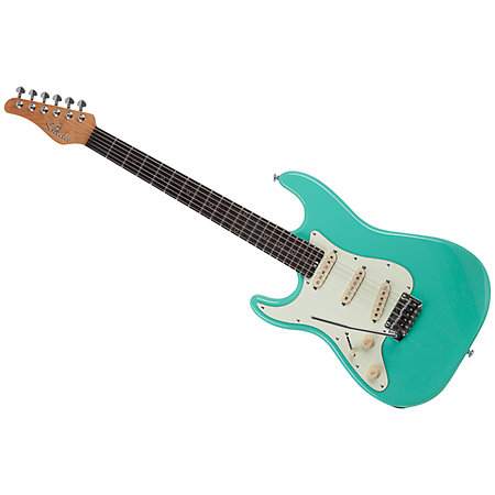 Nick Johnston Signature Micros SSS Atomic Green LH Schecter