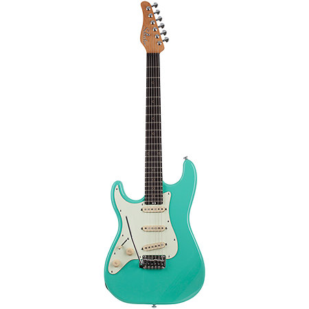 Nick Johnston Signature Micros SSS Atomic Green LH Schecter