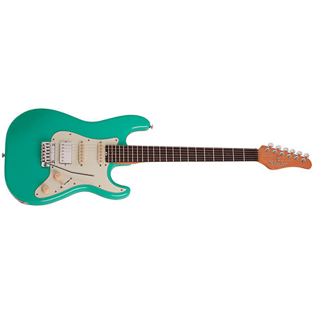 Nick Johnston Signature Micros HSS Atomic Green Schecter