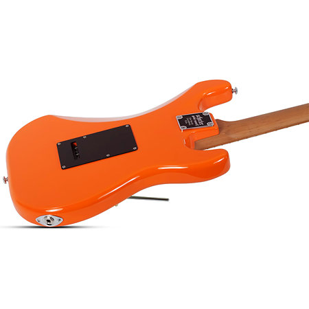 Nick Johnston Signature Micros HSS Atomic Orange LH Schecter