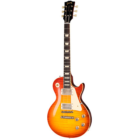 1962 Les Paul Standard Reissue Washed Cherry Sunburst + étui Gibson