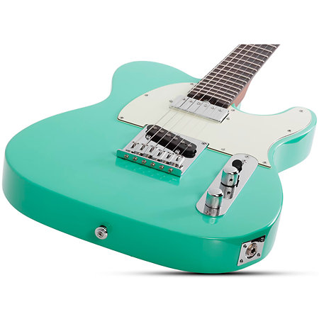 Nick Johnston Signature PT Atomic Green LH Schecter