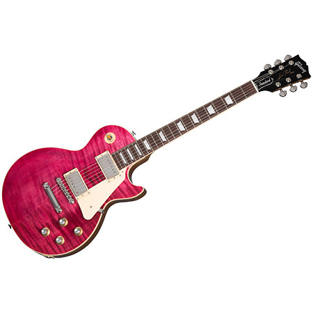 Gibson Les Paul Standard 60s Figured Top Translucent Fuchsia + Etui