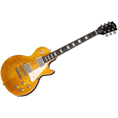 Gibson Les Paul Standard 60s Figured Top Honey Amber + Etui