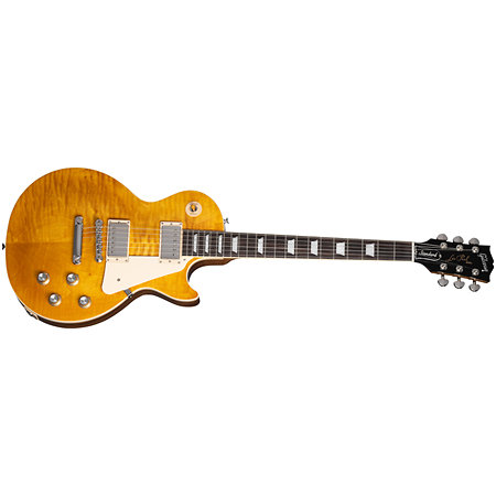 Gibson Les Paul Standard 60s Figured Top Honey Amber + Etui