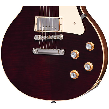 Les Paul Standard 60s Figured Top Translucent Oxblood + Etui Gibson