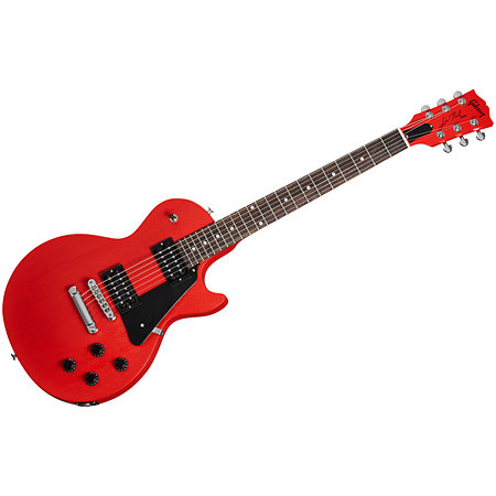 Les Paul Modern Lite Cardinal Red Satin + Housse Gibson