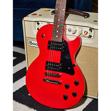 Les Paul Modern Lite Cardinal Red Satin + Housse Gibson