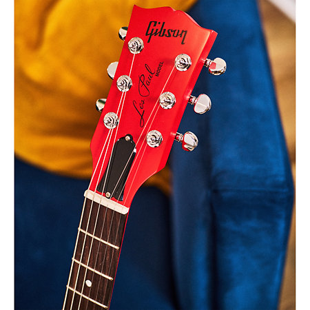 Les Paul Modern Lite Cardinal Red Satin + Housse Gibson