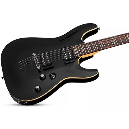 Omen 6 Black LH Schecter