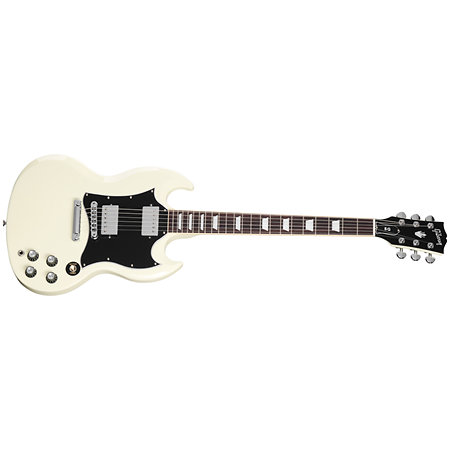 SG Standard Custom Color Classic White + Housse Gibson