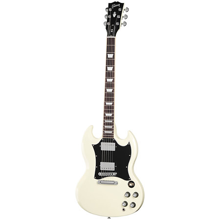 SG Standard Custom Color Classic White + Housse Gibson