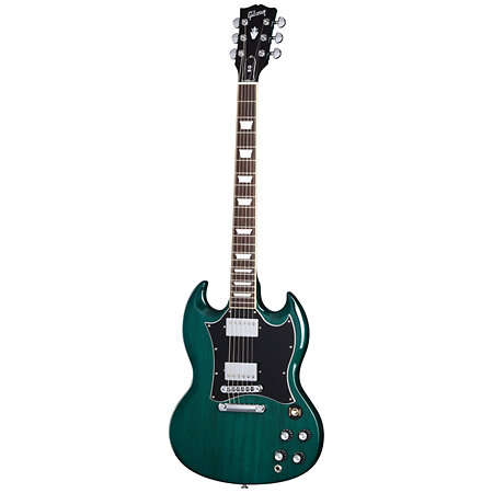 SG Standard Custom Color Translucent Teal + Housse Gibson