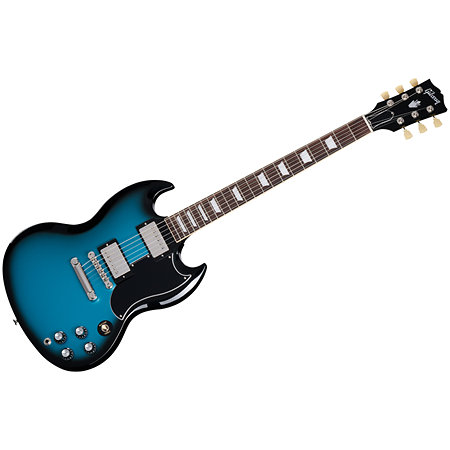 Gibson SG Standard 61 Custom Color Pelham Blue Burst + Etui