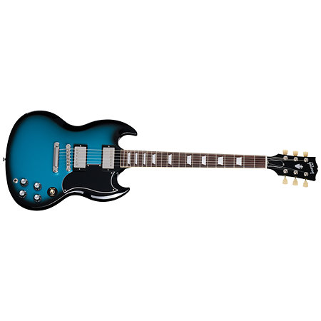 SG Standard 61 Custom Color Pelham Blue Burst + Etui Gibson